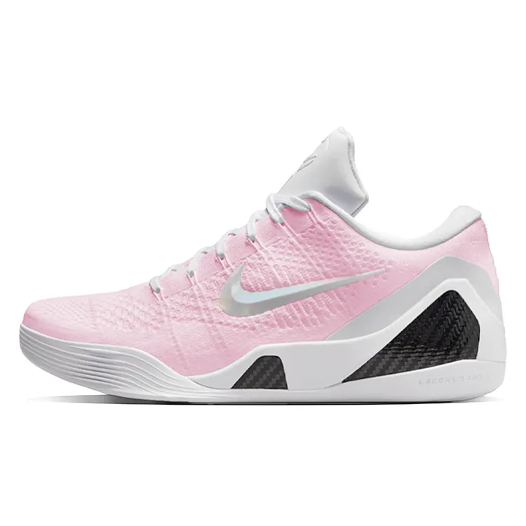 Nike Kobe 9 Elite Low Protro 'Halo' Low top Basketball Shoes Unisex Pink White