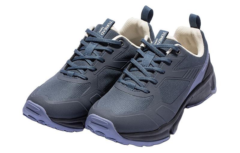 TOREAD Slip Resistant Abrasion Resistant Low top Mountaineering & Hiking Shoes Women’s Blue Purple
