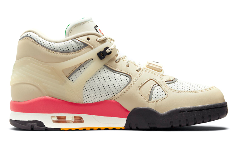 Мужские кроссовки Nike Saquon Barkley Air Trainer 3 (жемчужно-белые) — фото 2