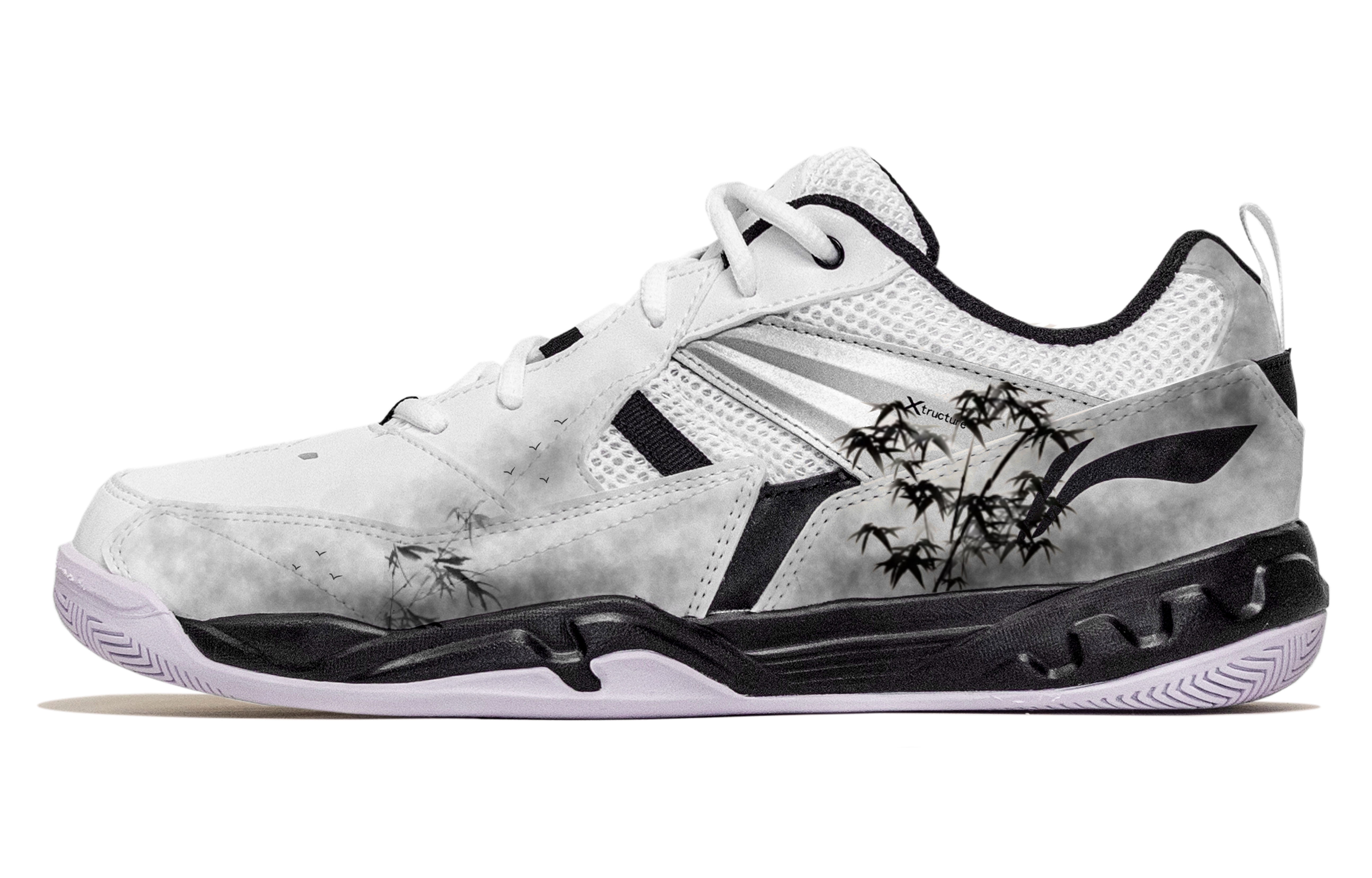 Li Ning Koba Cushioning Abrasion Resistant Breathable Cushioning Abrasion Resistant Breathable Low top Badminton Shoes