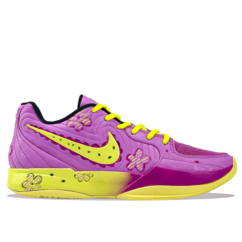 Nike Ja Morant 2 Low top Basketball Shoes Unisex Pink Blue