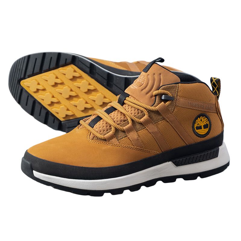 Timberland EURO TREKKER Comfortable And Trendy Abrasion Resistant Lightweight Wear resistant And Lightweight Mid top