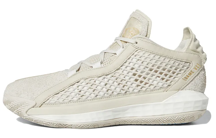 Adidas Dame 6 Gca Leather 'Yellow White'