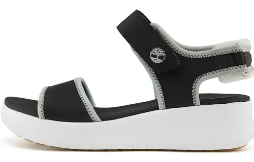 Timberland Los Angeles Wind Casual Black Sandals Women's