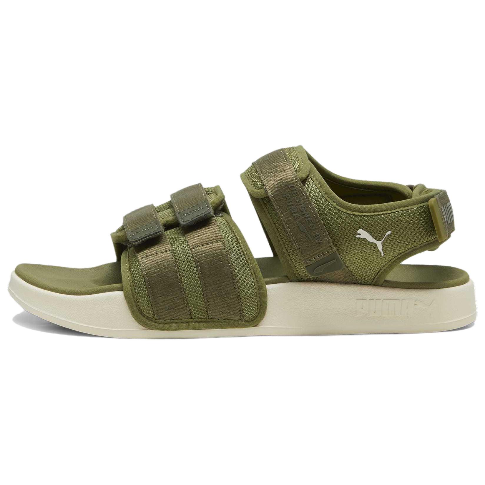 Сандалии PUMA Leadcat City (оливковые)
