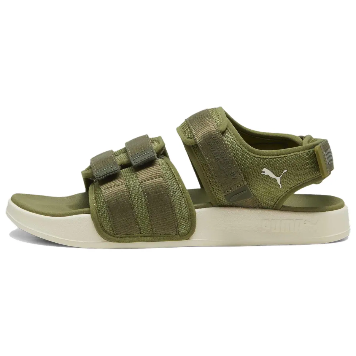 PUMA Leadcat Beach Sandals Unisex Olive Green