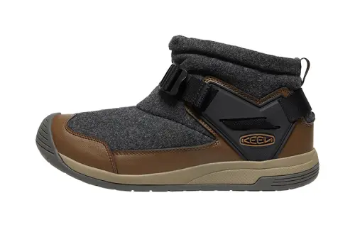 Keen Hoodromeo Mini Mid top Outdoor Shoes Men's Black Brown
