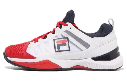 FILA Lace Up Cushioning Abrasion Resistant Low top Tennis Shoes Unisex