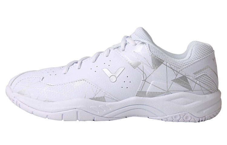VICTOR Textile, Synthetic Leather High rebound Slip Resistant, Abrasion Resistant, Breathable Low top Badminton Shoes