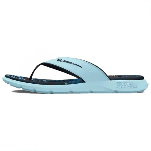 Under Armour Marbella Abrasion Resistant Flip Flops Women's Blue