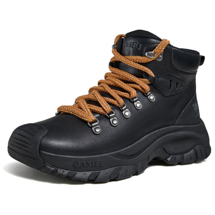 CAMEL Slip Resistant Abrasion Resistant High top Hiking Shoes Men’s