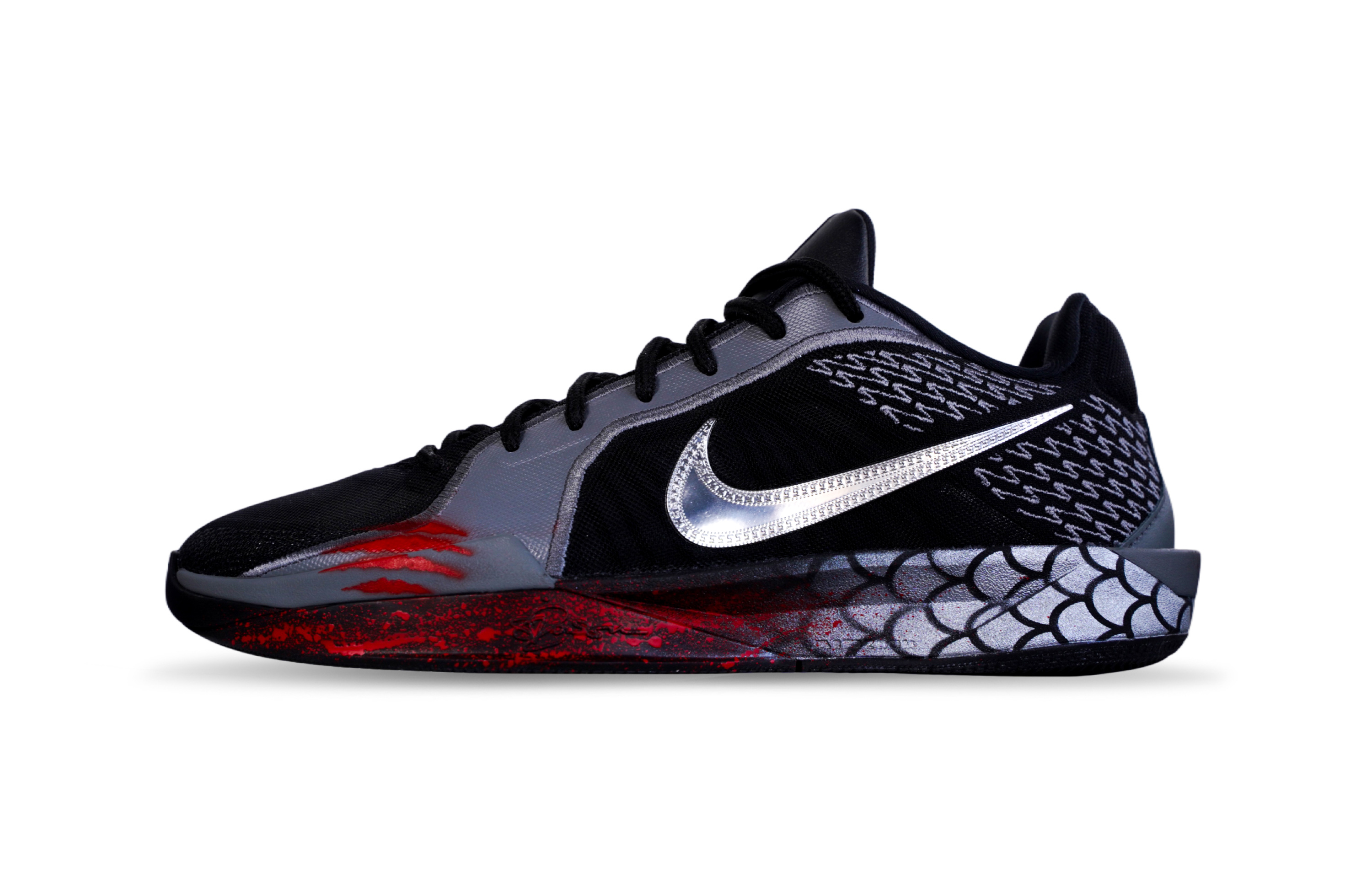 Nike Sabrina 2 Slip Resistant And Breathable Coverage Low top Basketball Shoes Unisex Black