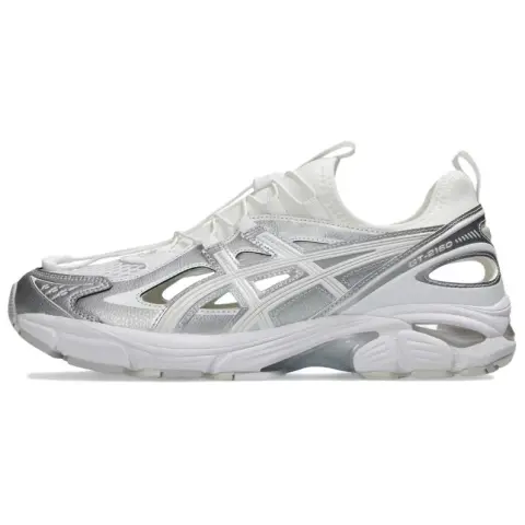 ASICS GT 2160 Synthetic Leather, Textile Abrasion Resistant Breathable River Trekking Shoes Unisex White Silver