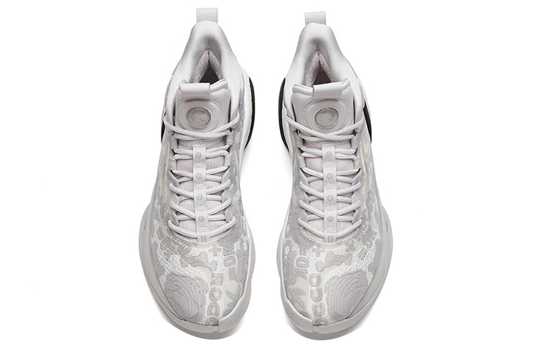 Anta KT7 Thompson ROCCO Cushioning Support High top Performance Basketball Shoes Men’s Gray White