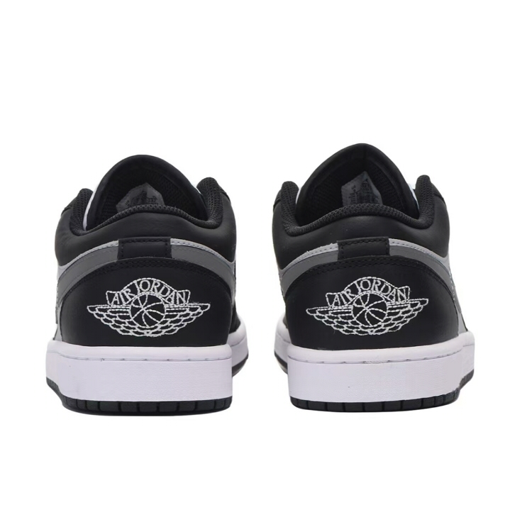 Jordan Air Jordan 1 Cushioning Slip Resistant Low top Vintage Basketball Shoes Men’s Black White