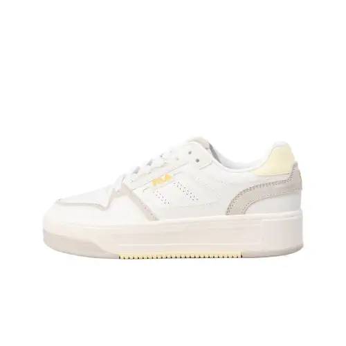 FILA Court Low top Tennis Shoes Unisex Ecru
