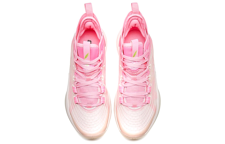 XTEP Light Feather 3rd Basketball Shoes Men’s Low Top Peach Pink/Pure Pink