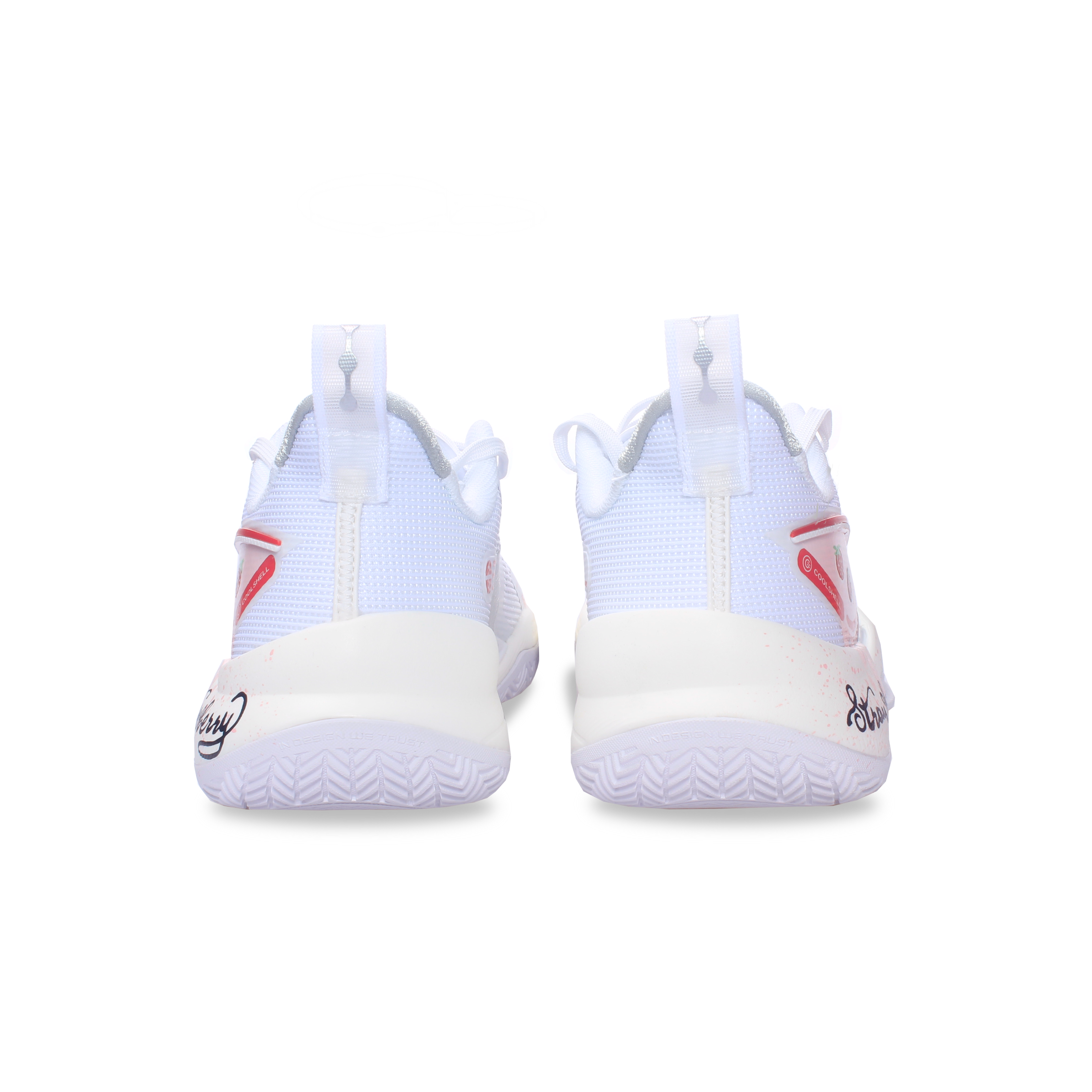 Li Ning Super Light V2 Cushioning, Wear Resistant Low top Basketball Shoes Men’s Pink White