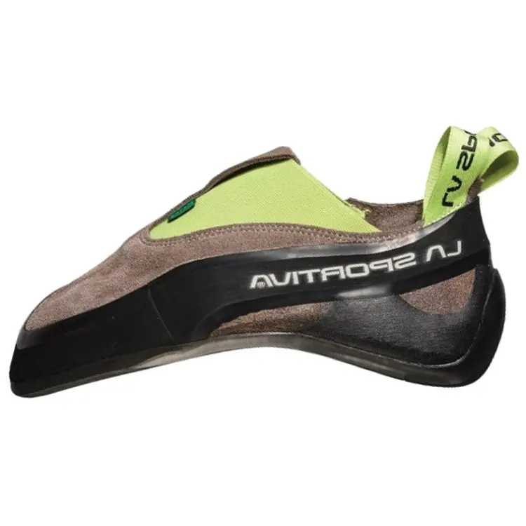 LA SPORTIVA Wear resistant And Lightweight Low top Rock Climbing Shoes Unisex Brown Green