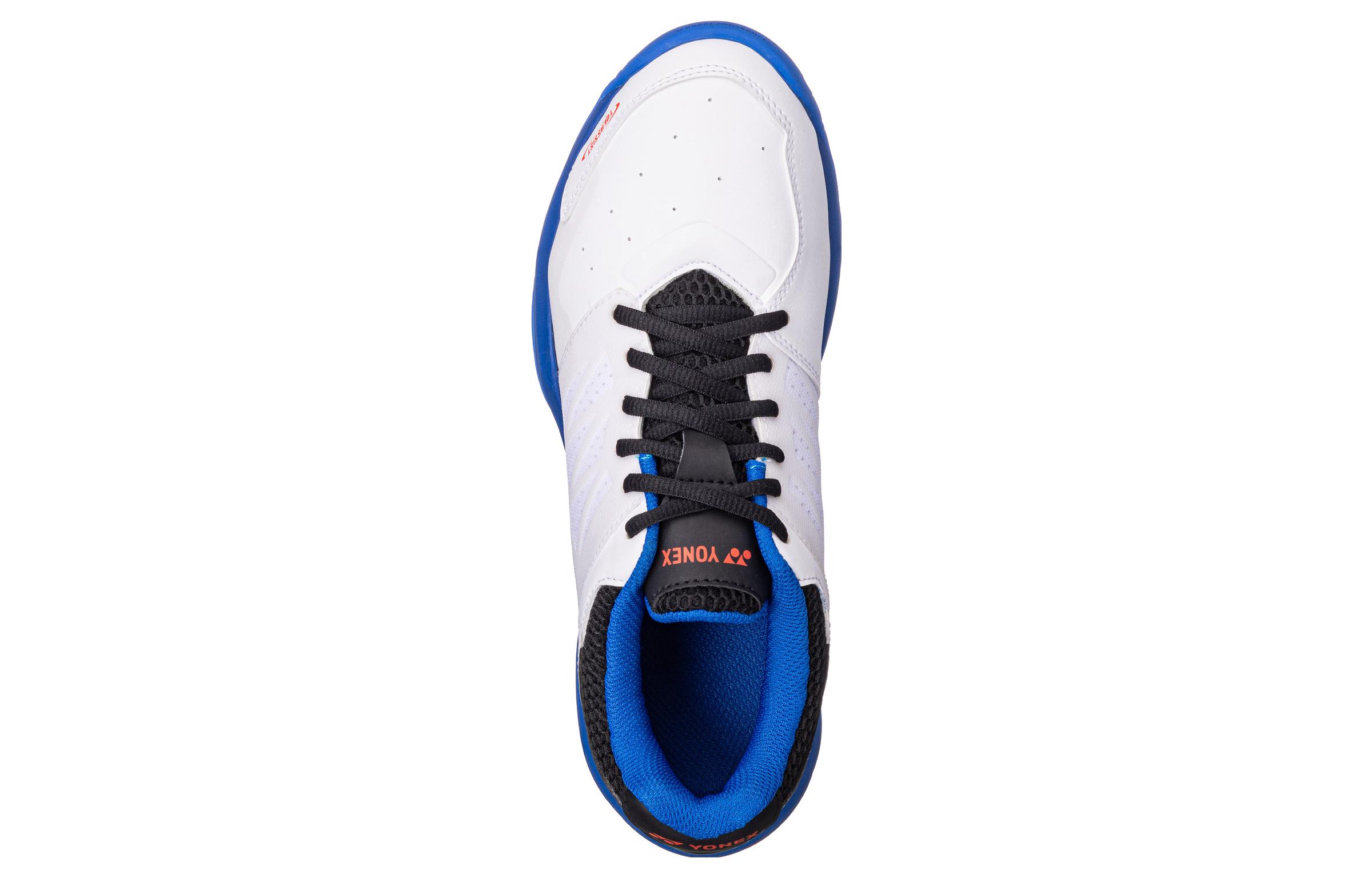 YONEX Comfortable Wear resistant And Lightweight Low top Badminton Shoes Unisex White Blue