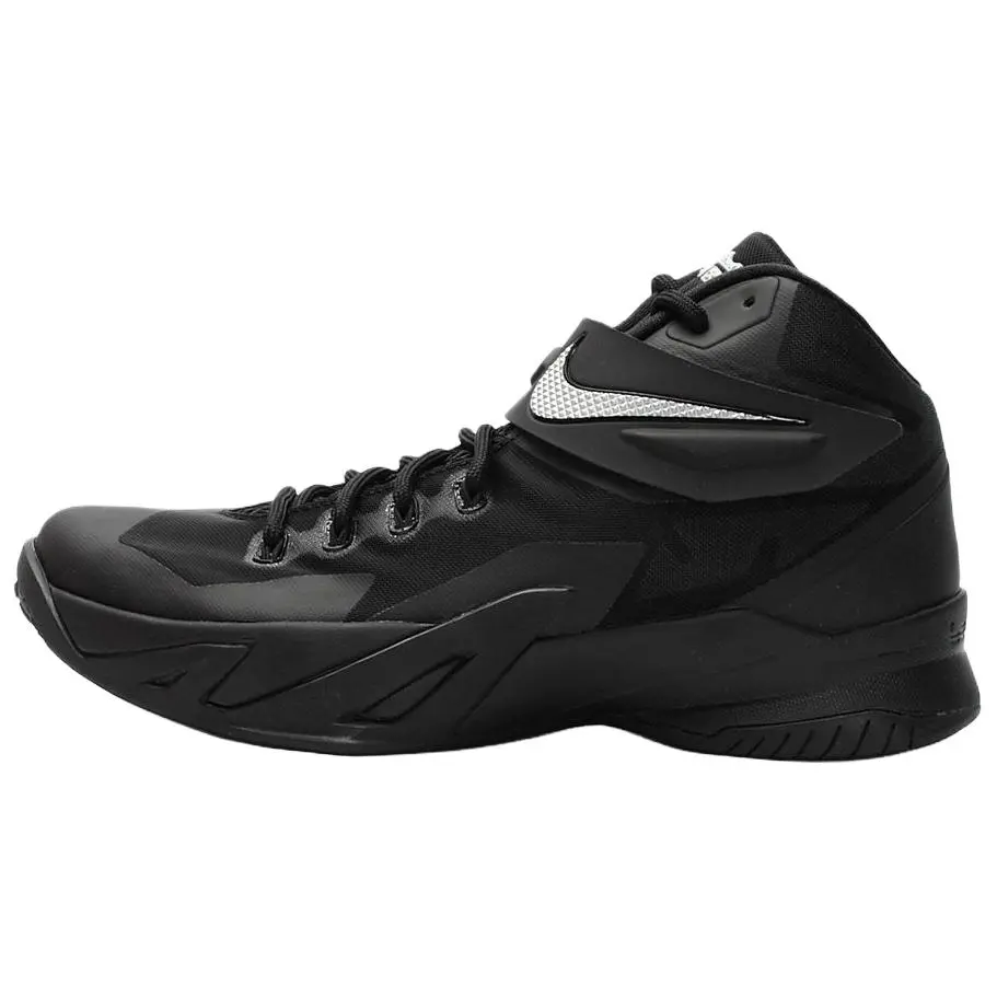 Nike Zoom Soldier 7 Slip Resistant Abrasion Resistant Slip Resistant Abrasion Resistant High top Basketball Shoes Men's
