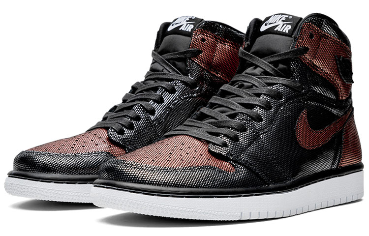 Jordan 1 Retro High Fearless Metallic Rose Gold Women’s