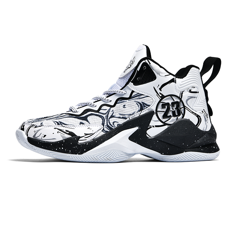 GQWE Slip Resistant And Breathable Mid top Basketball Shoes Unisex