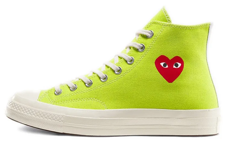 Chuck 70 Comme des Garçons Play x Chuck 70 Converse High 'Bright Green'