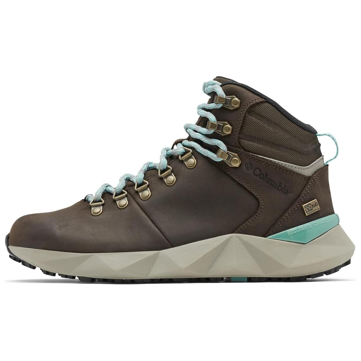 Columbia FACET SIERRA OUTDRY Comfortable Non Slip And Waterproof High top Mountaineering Shoes Women's Brown