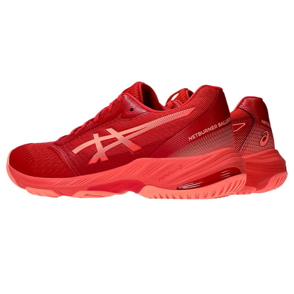 ASICS Netburner Ballistic Ff 3 Speed Red Sun Coral