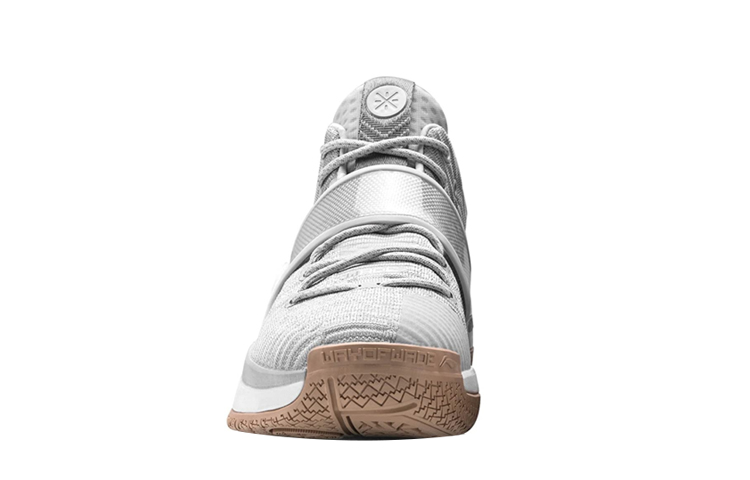 Li Ning WOW 6 Clean Letters Low top Basketball Shoes Men’s Gray White
