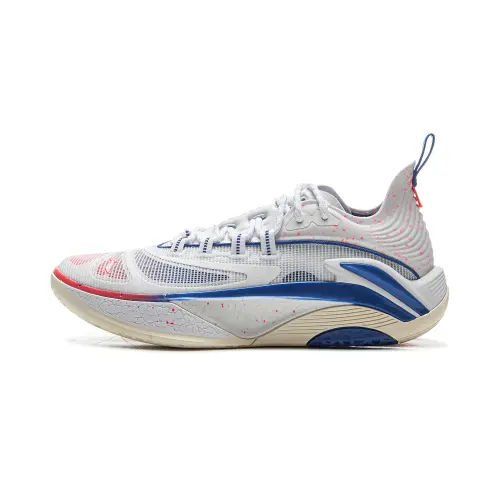 Li Ning BadFive Chase Hunt 1 Super Low top Outdoor Performance Basketball Shoes Men's Standard White
