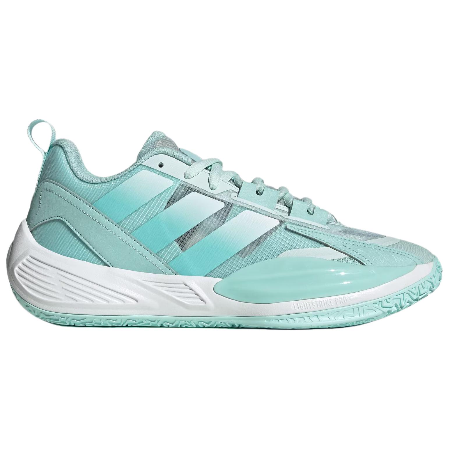 Adidas XENOBURST Fabric Breathable Rebound Breathable And Resilient Low top Basketball Shoes Unisex Mint Green