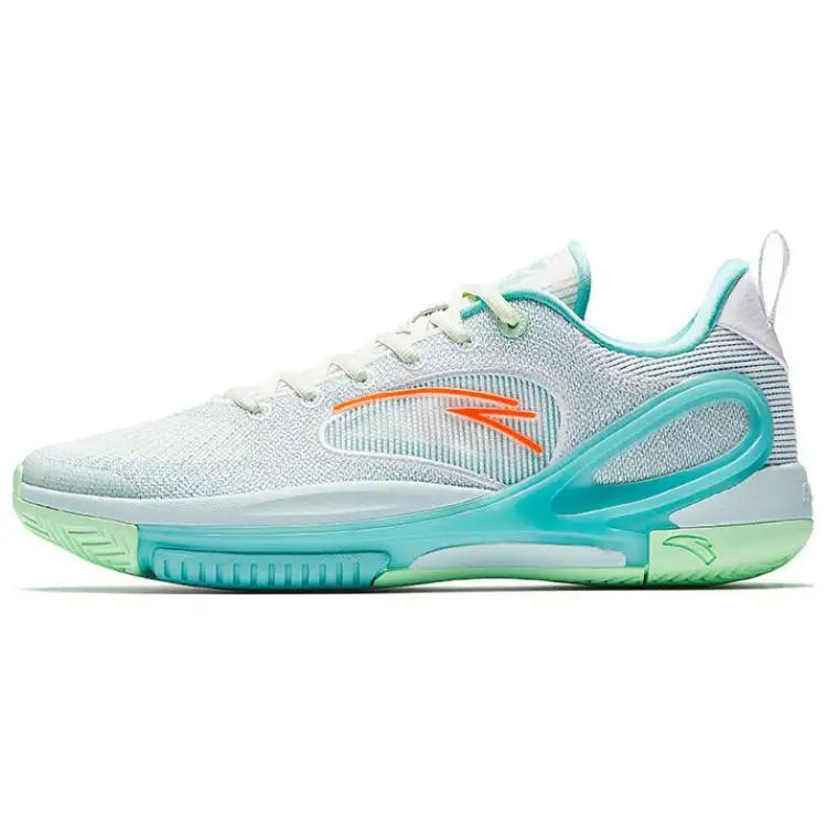Anta Slip Resistant, Abrasion Resistant, Quick Dry Low top Basketball Shoes Men's Blue