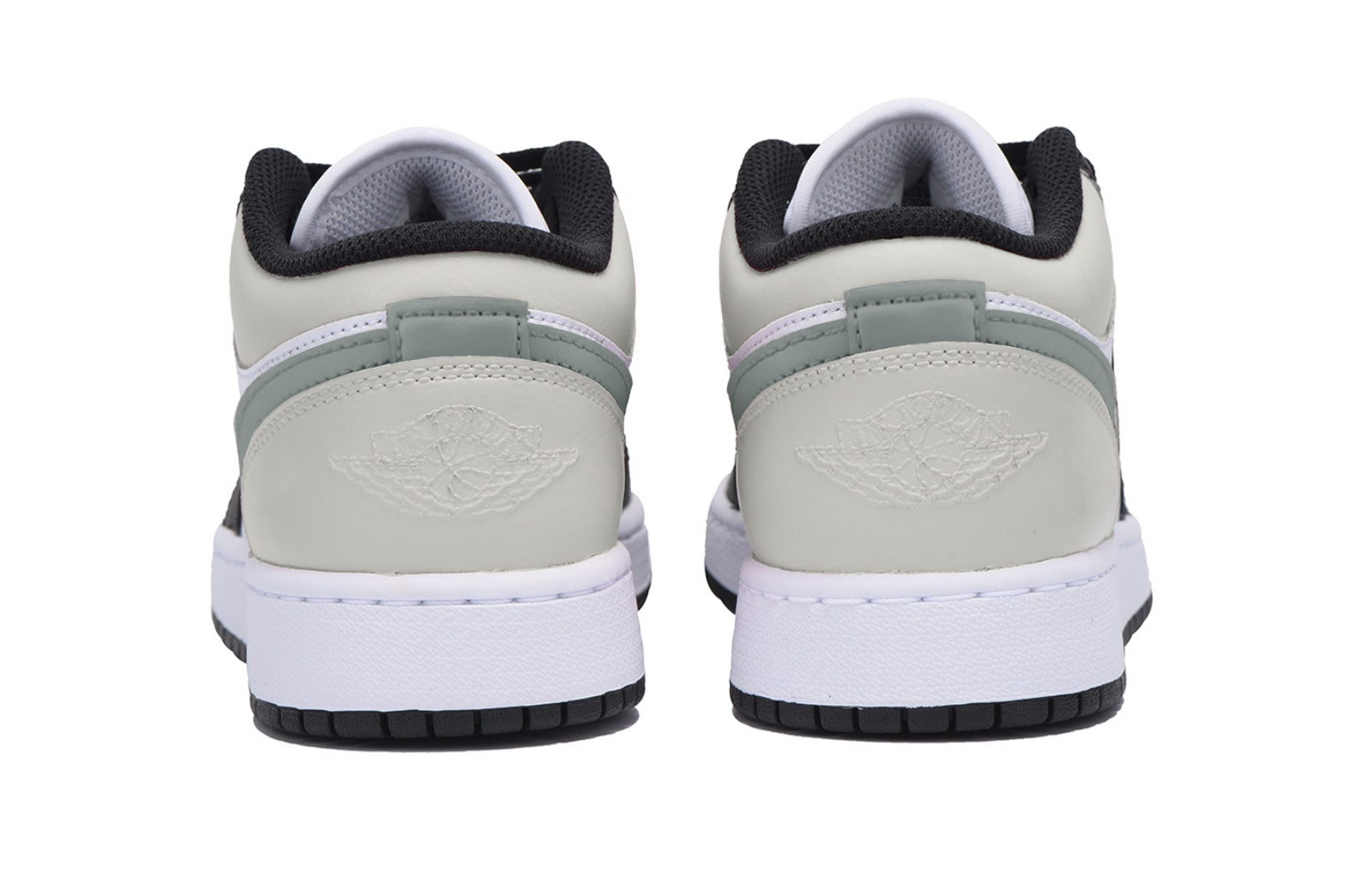Jordan Air Jordan 1 Low top Vintage Basketball Shoes Men’s White Gray