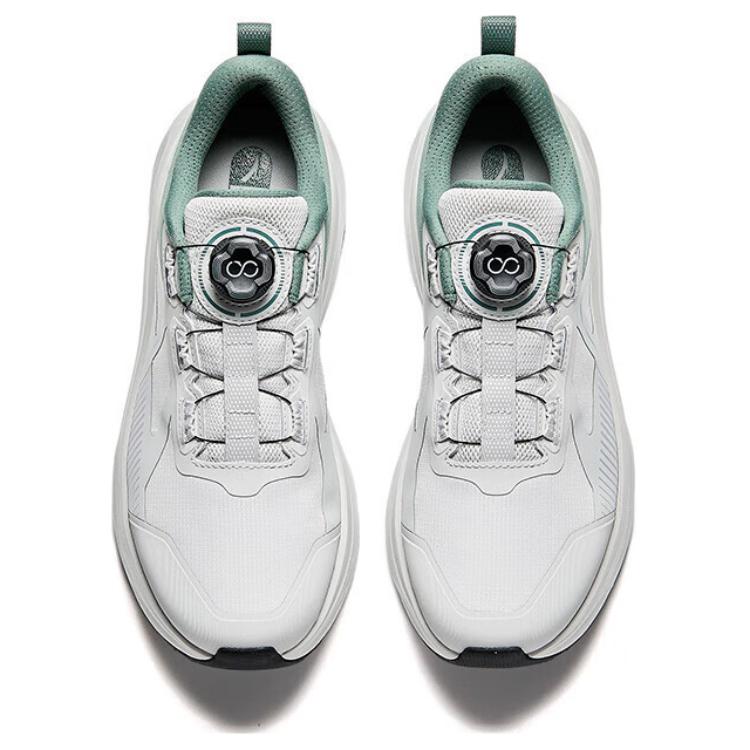 Anta Fabric Abrasion Resistant Lightweight Wear resistant And Lightweight Low top Training Shoes Men’s Gray Green