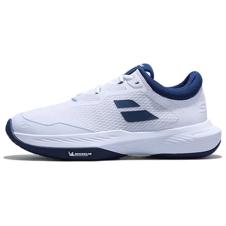 Babolat SFX 4 Abrasion Resistant Breathable Low top Tennis Shoes Men’s White Blue
