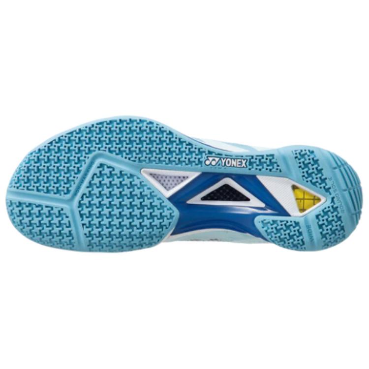 YONEX ELZ3 Comfortable Slip Resistant Abrasion Resistant Low top Badminton Shoes Unisex Blue White