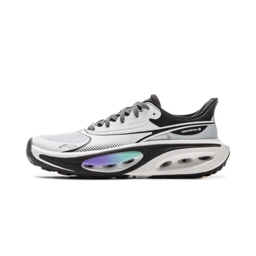 Li Ning Outdoor CF Tracing, Hongyou Low top Hiking Shoes Unisex Black White