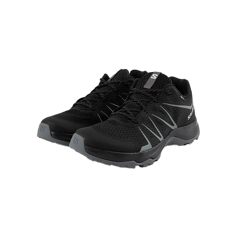 SALOMON Slip Resistant Grip Low top Hiking Shoes Men’s Black