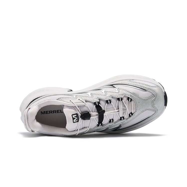 MERRELL FREE STRIDE LITE Abrasion Resistant Low top Hiking Shoes Unisex Silver Gray