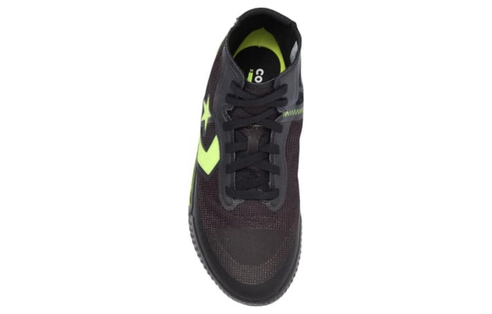 Кеды Converse All Star BB HyperBrights (черно-зеленые) — Чёрный / зелёный — фото 4