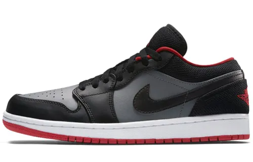 Air Jordan 1 Retro Low 'Black Red Grey'