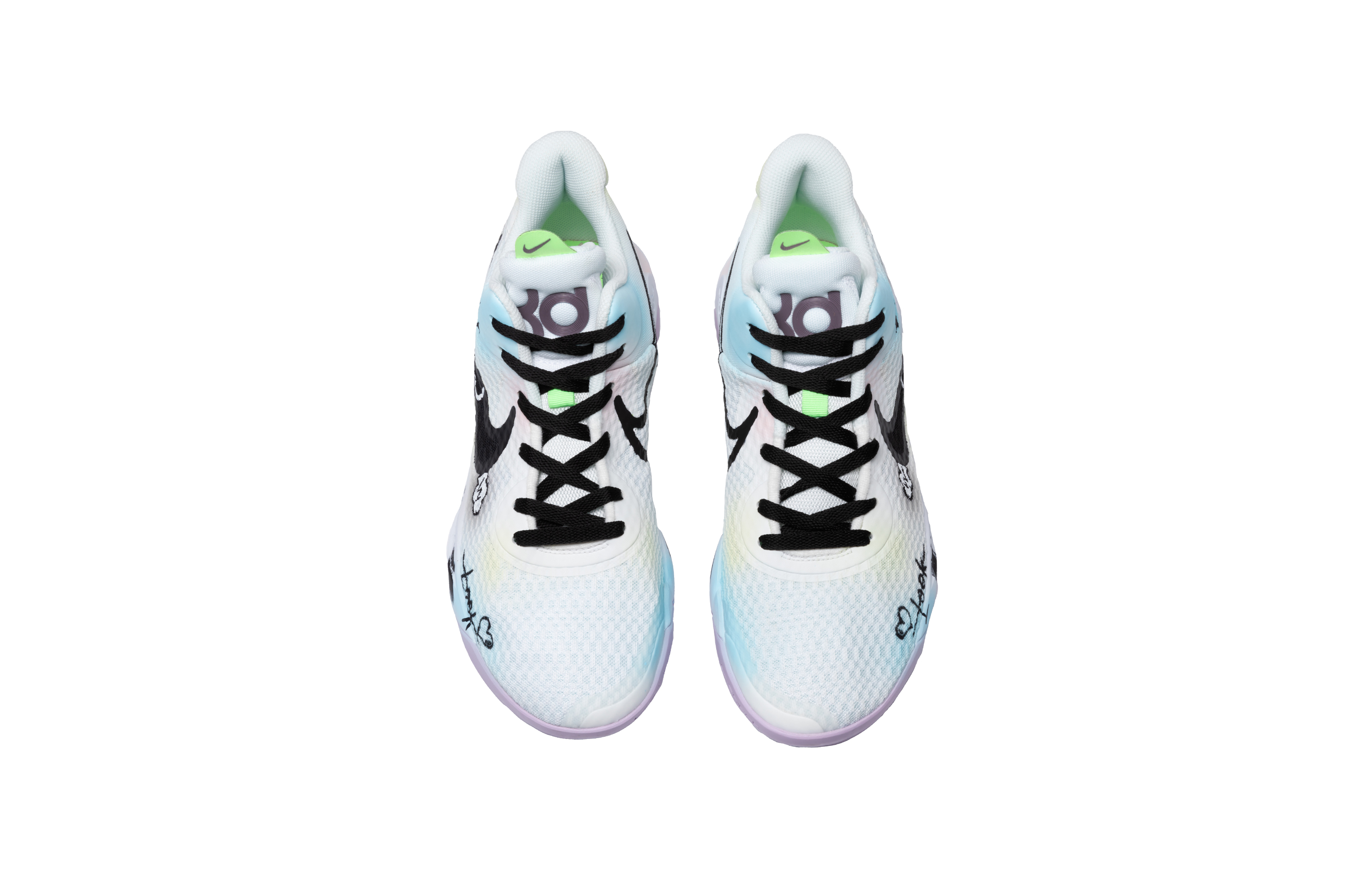Nike KD Trey 5 IX Vintage Basketball Shoes Unisex Mid Top Yellow
