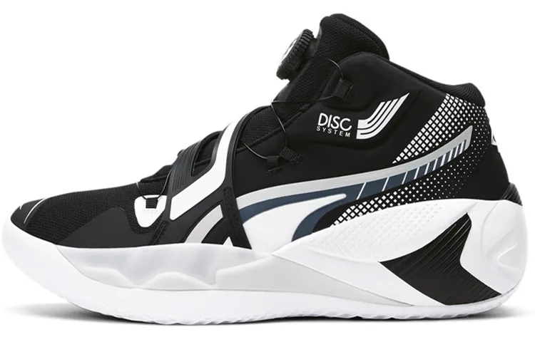 PUMA Disc Rebirth Cushioning Slip Resistant Abrasion Resistant Cushioning Slip Resistant Abrasion Resistant High top