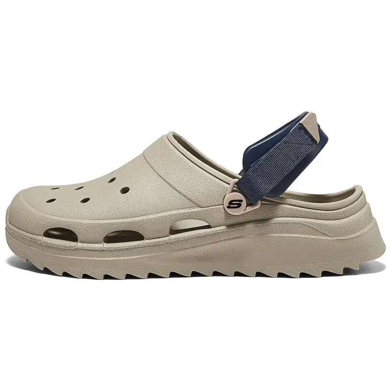 Skechers Foamies EVA Clogs Men's Taupe