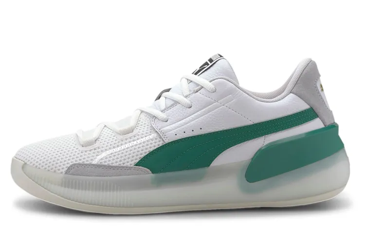 PUMA Clyde Hardwood White Green