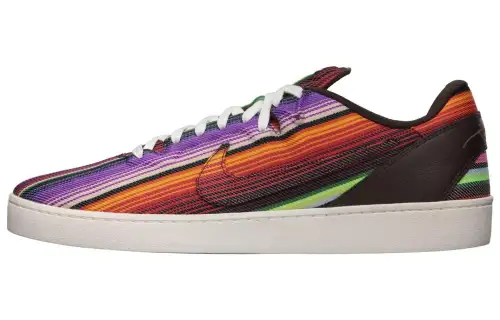 Nike Kobe 8 NSW Mexican Blanket round toe lace-up non-slip lightweight low-top practical basketball shoes men's bright orange