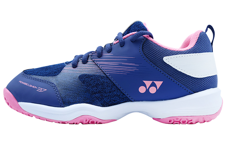 YONEX Power Cushion Badminton Shoes Women's Low Top Navy Blue Pink