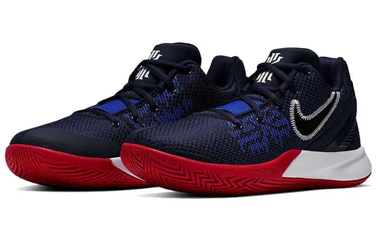 Мужские кроссовки Nike Kyrie Flytrap II EP (сине-красные) — фото 3